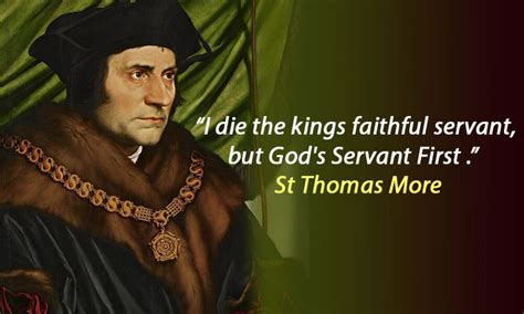 st thomas more last words.